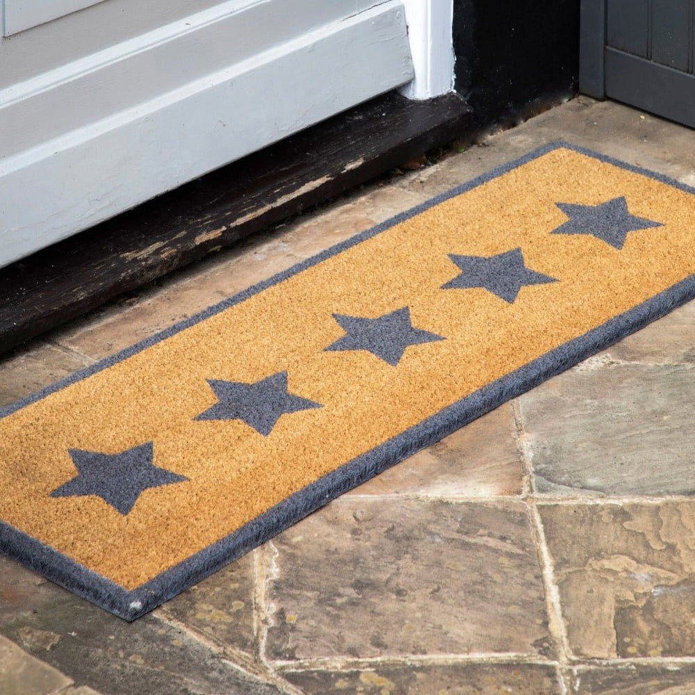 Double Door Star Doormat1 - Duck Barn Interiors