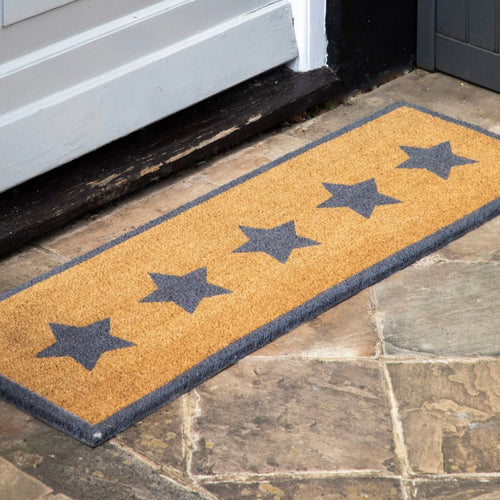 Double Door Star Doormat