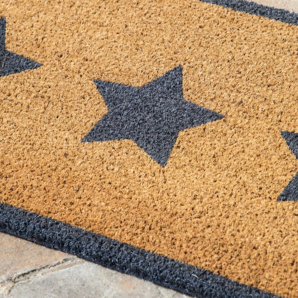 Double Door Star Doormat3 - Duck Barn Interiors