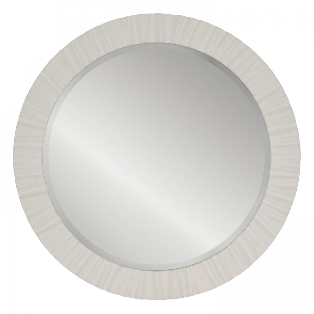 Durham Round Wall Mirror - 70cm - Off White3 - Duck Barn Interiors