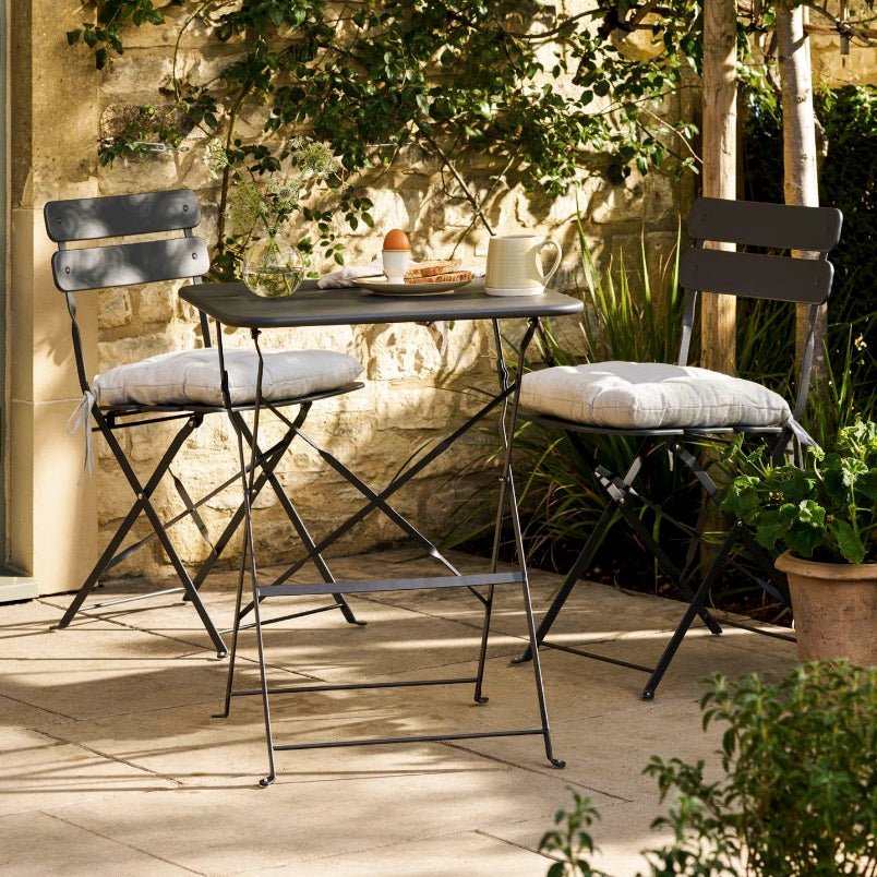 Elmley Bistro Set - Carbon14 - Duck Barn Interiors