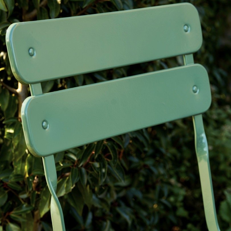 Elmley Bistro Set - Thistle Green4 - Duck Barn Interiors