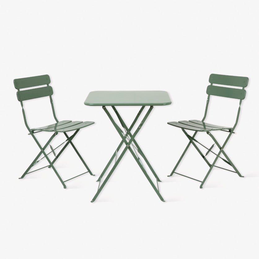 Elmley Bistro Set - Thistle Green11 - Duck Barn Interiors