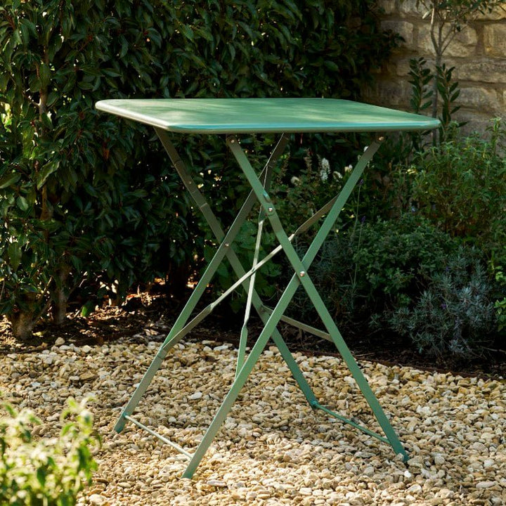 Elmley Bistro Table - Thistle Green4 - Duck Barn Interiors