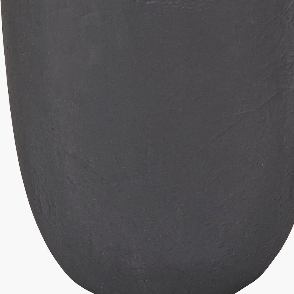 Erika Textured Ceramic Floor Lamp - Black3 - Duck Barn Interiors