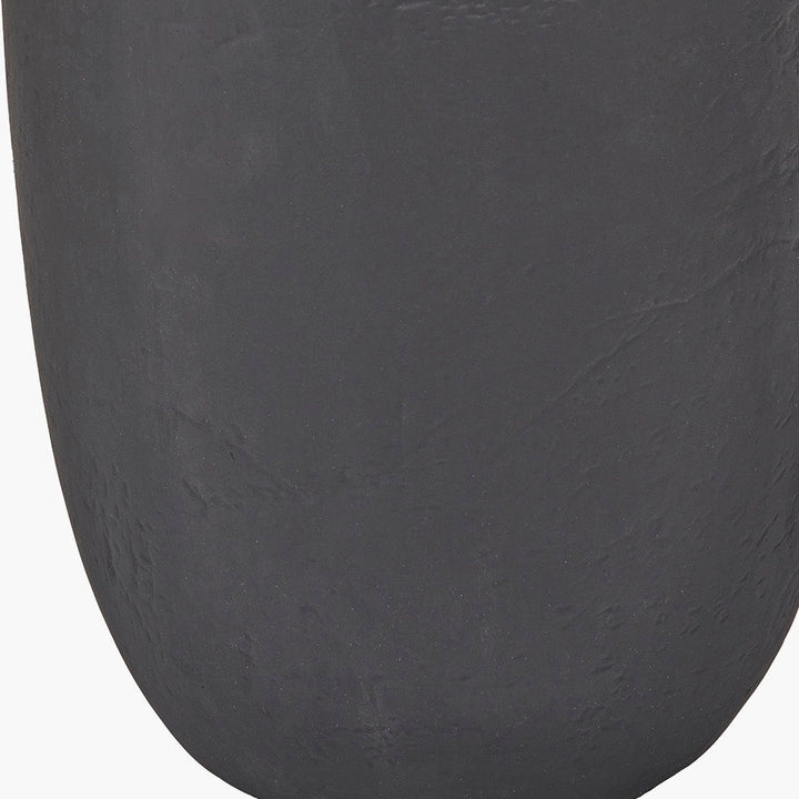 Erika Textured Ceramic Floor Lamp - Black3 - Duck Barn Interiors