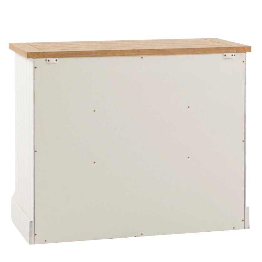 Eton 3 Drawer Chest - White5 - Duck Barn Interiors
