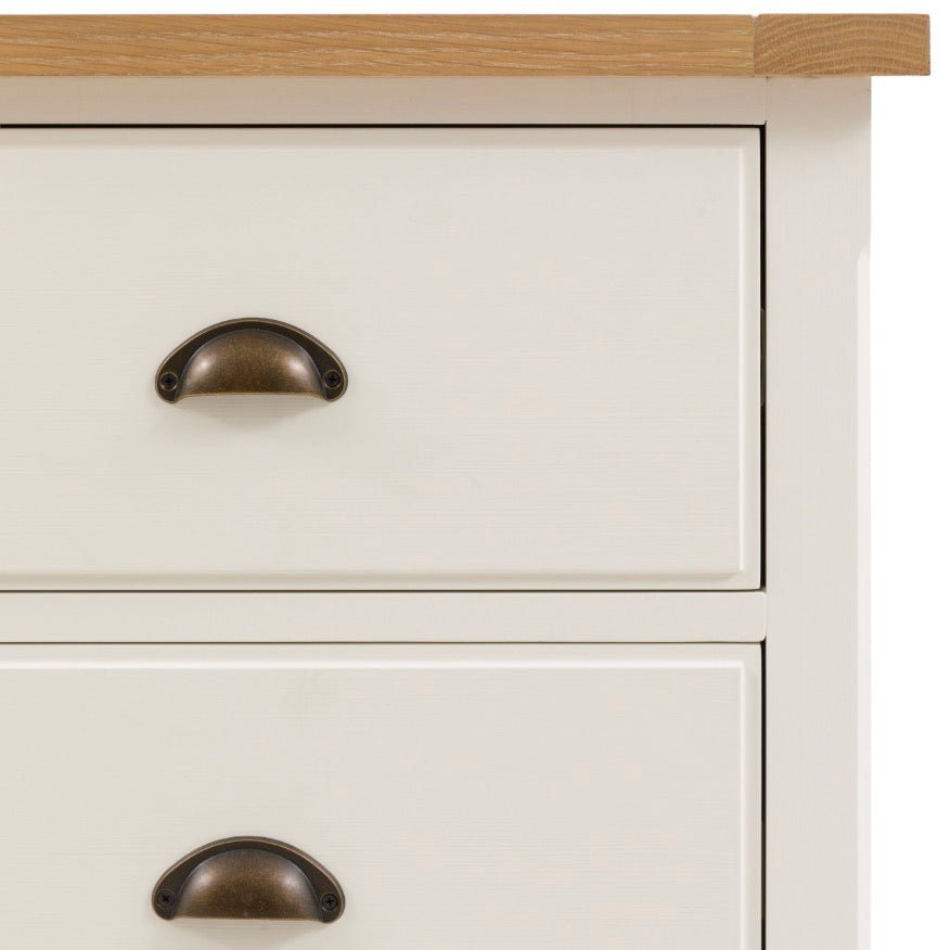 Eton 3 Drawer Chest - White6 - Duck Barn Interiors