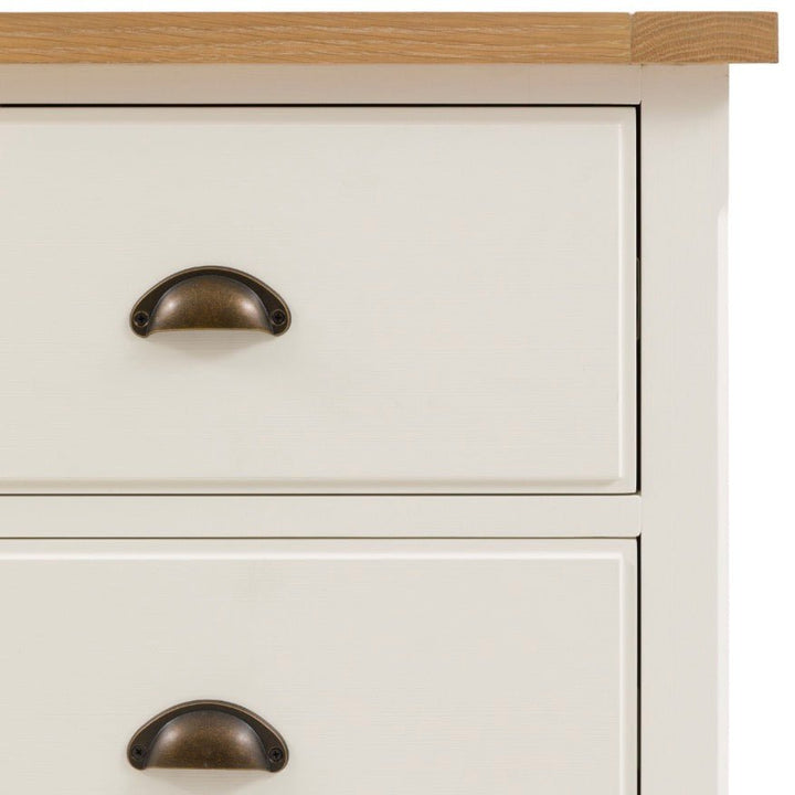 Eton 3 Drawer Chest - White6 - Duck Barn Interiors