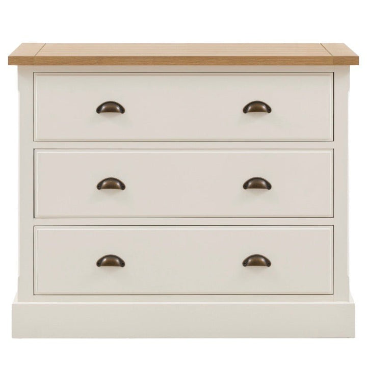 Eton 3 Drawer Chest - White8 - Duck Barn Interiors