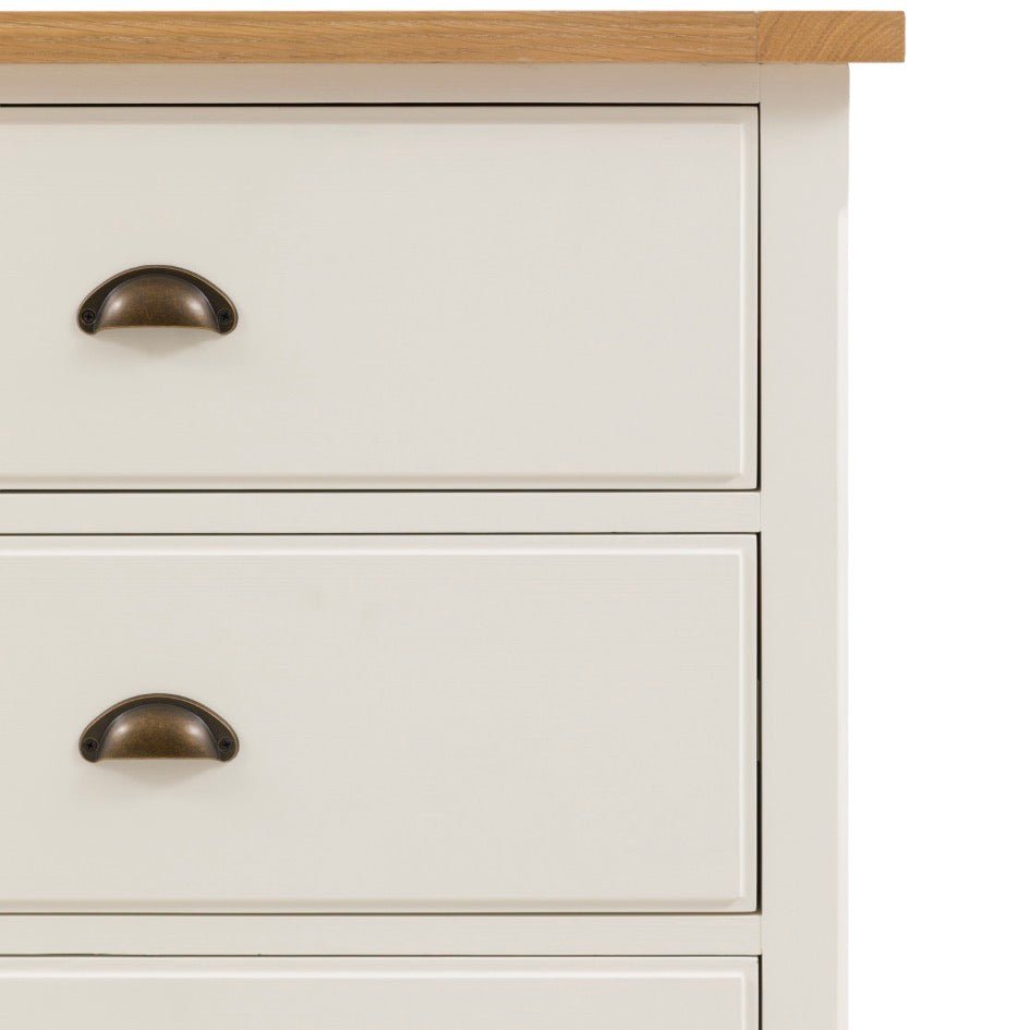 Eton 6 Drawer Chest - White6 - Duck Barn Interiors