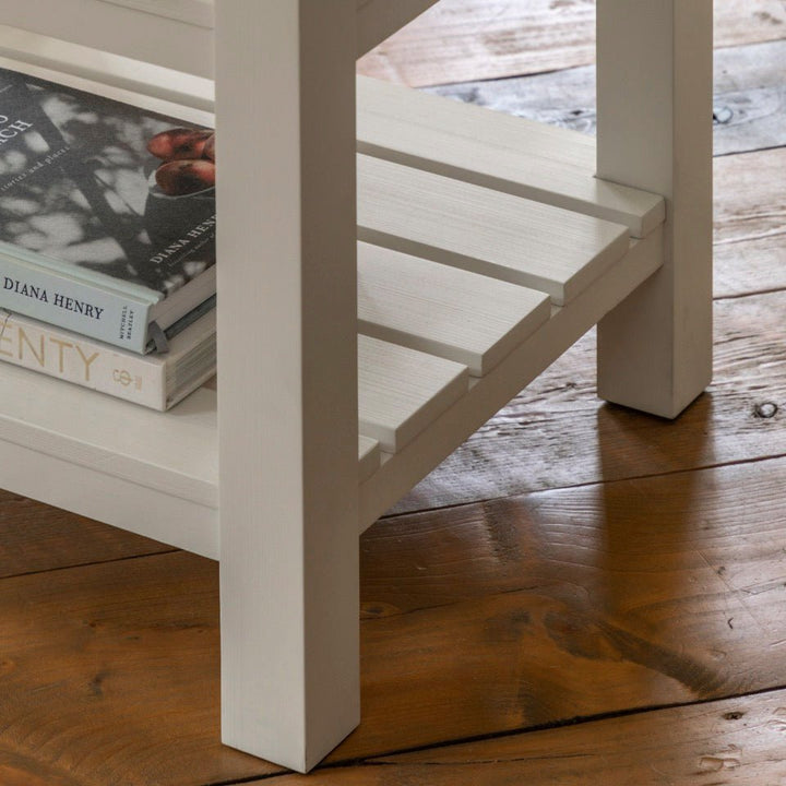 Eton Butchers Block - White2 - Duck Barn Interiors