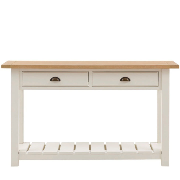 Eton Console Table - White2 - Duck Barn Interiors