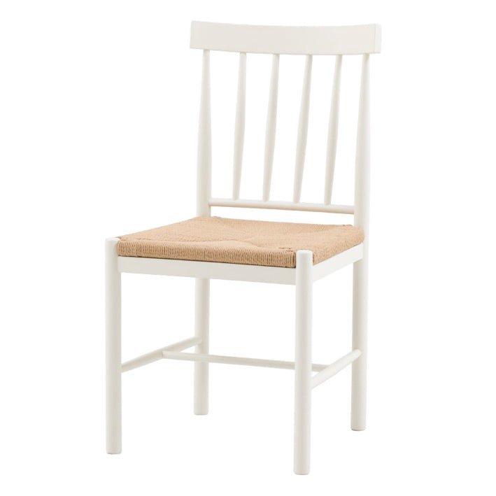 Eton Dining Chairs - White (Set of 2)3 - Duck Barn Interiors