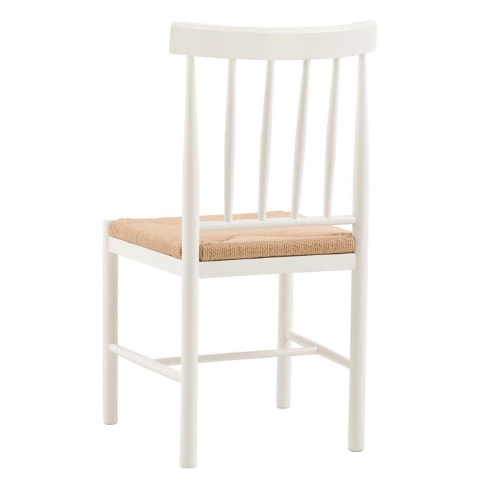 Eton Dining Chairs - White (Set of 2)5 - Duck Barn Interiors