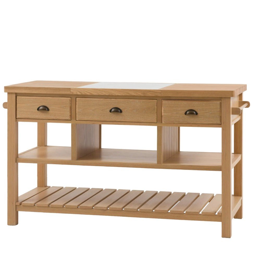 Eton Kitchen Island - Natural4 - Duck Barn Interiors