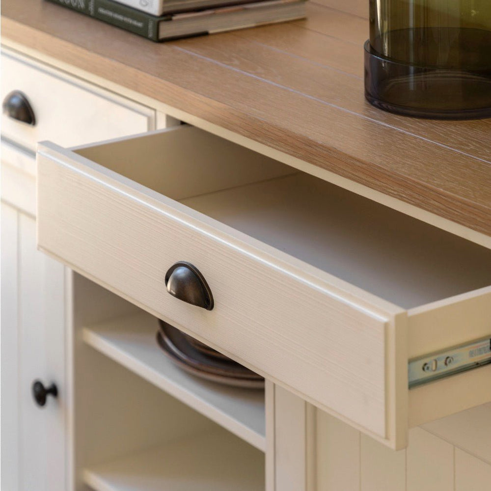 Eton Large Sideboard - White2 - Duck Barn Interiors