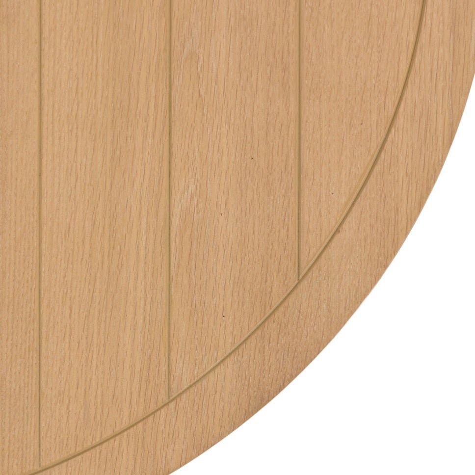 Eton Round Extending Dining Table - White8 - Duck Barn Interiors