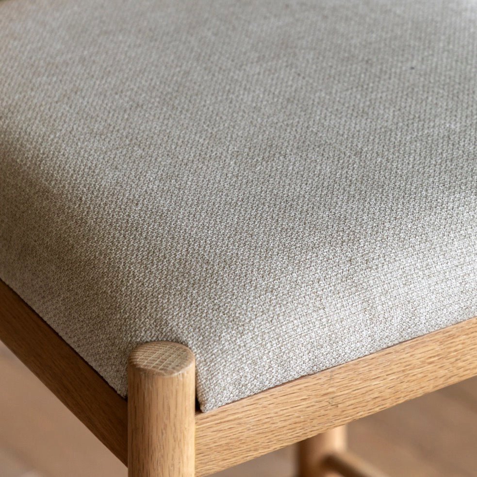 Eton Upholstered Bar Stool - Natural (Set of 2)3 - Duck Barn Interiors