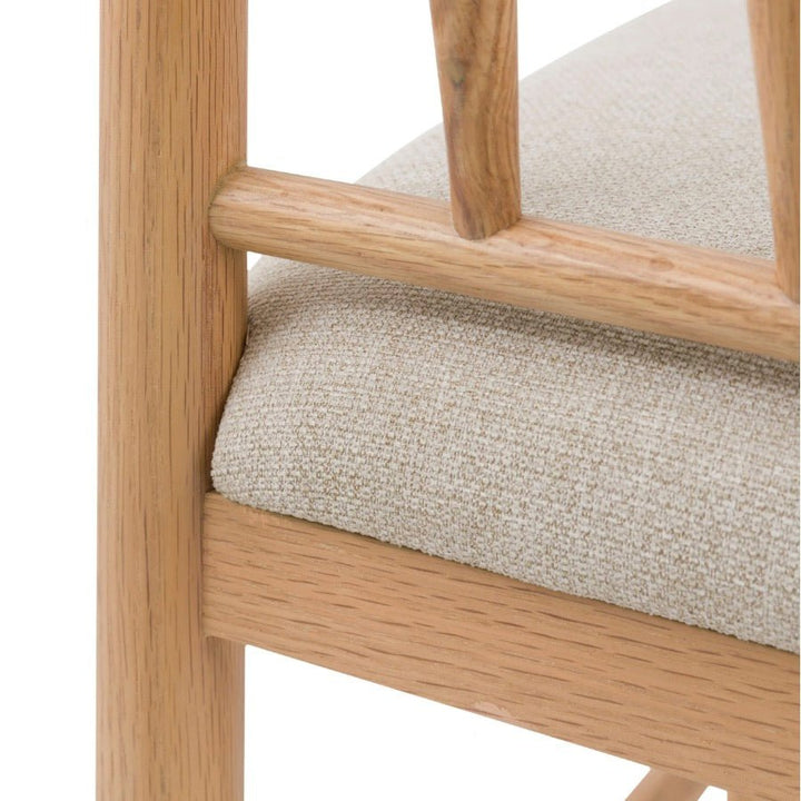 Eton Upholstered Dining Chairs - Natural (Set of 2)5 - Duck Barn Interiors