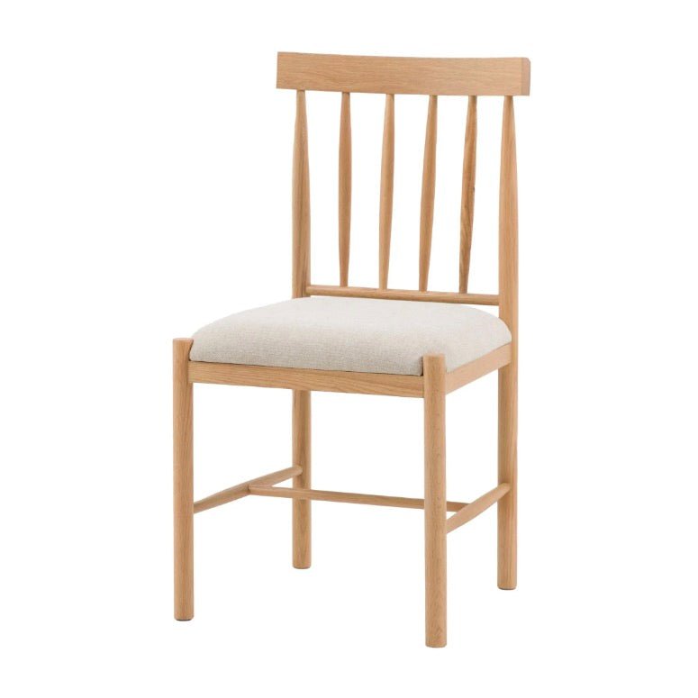 Eton Upholstered Dining Chairs - Natural (Set of 2)2 - Duck Barn Interiors