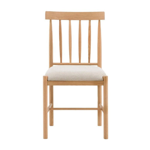 Eton Upholstered Dining Chairs - Natural (Set of 2)