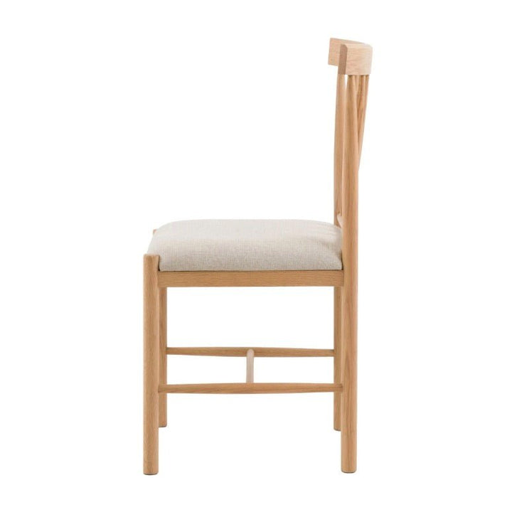 Eton Upholstered Dining Chairs - Natural (Set of 2)3 - Duck Barn Interiors