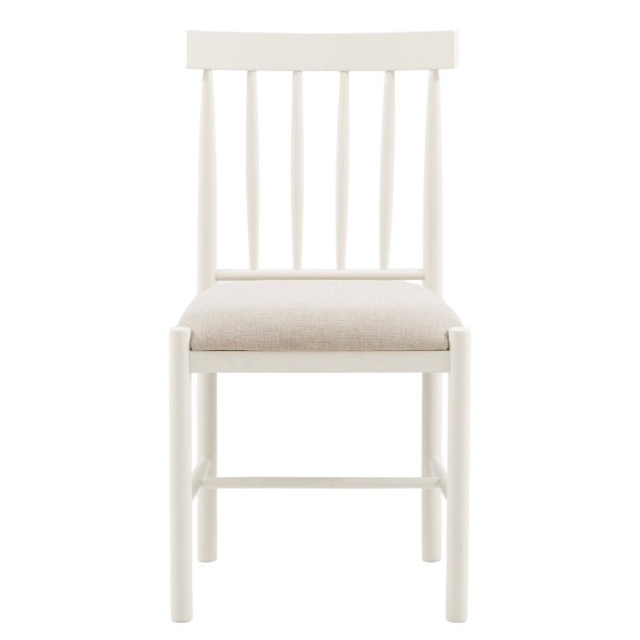 Eton Upholstered Dining Chairs - White (Set of 2)8 - Duck Barn Interiors