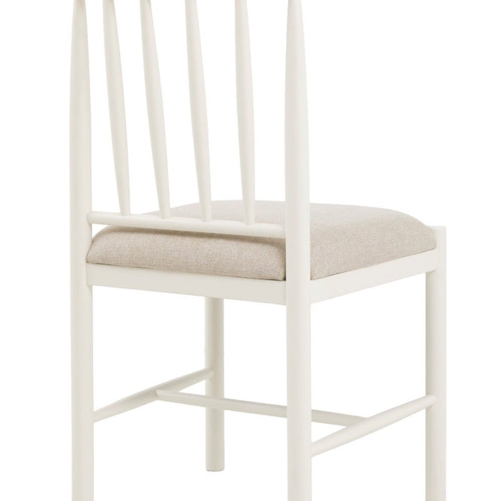 Eton Upholstered Dining Chairs - White (Set of 2)6 - Duck Barn Interiors