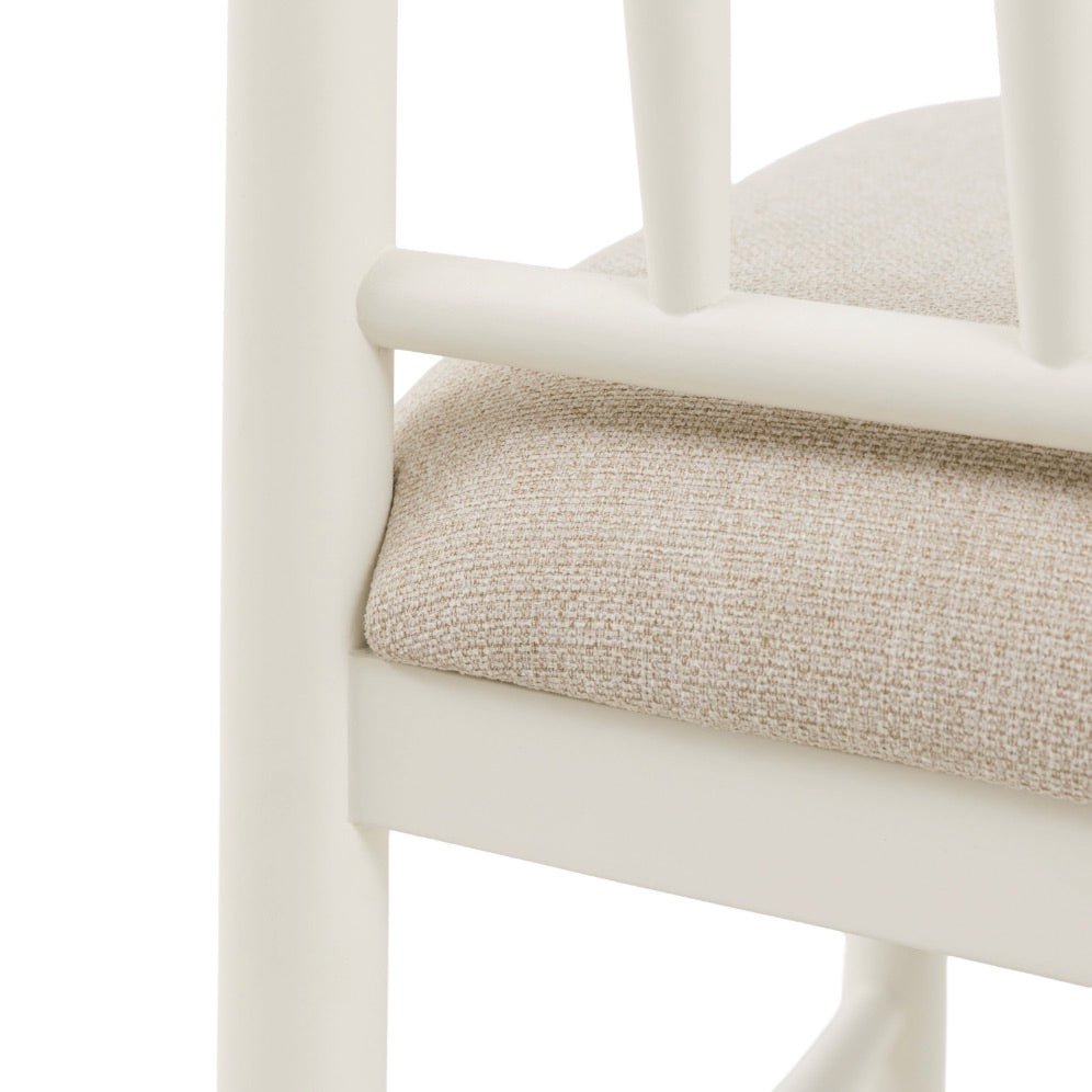 Eton Upholstered Dining Chairs - White (Set of 2)7 - Duck Barn Interiors