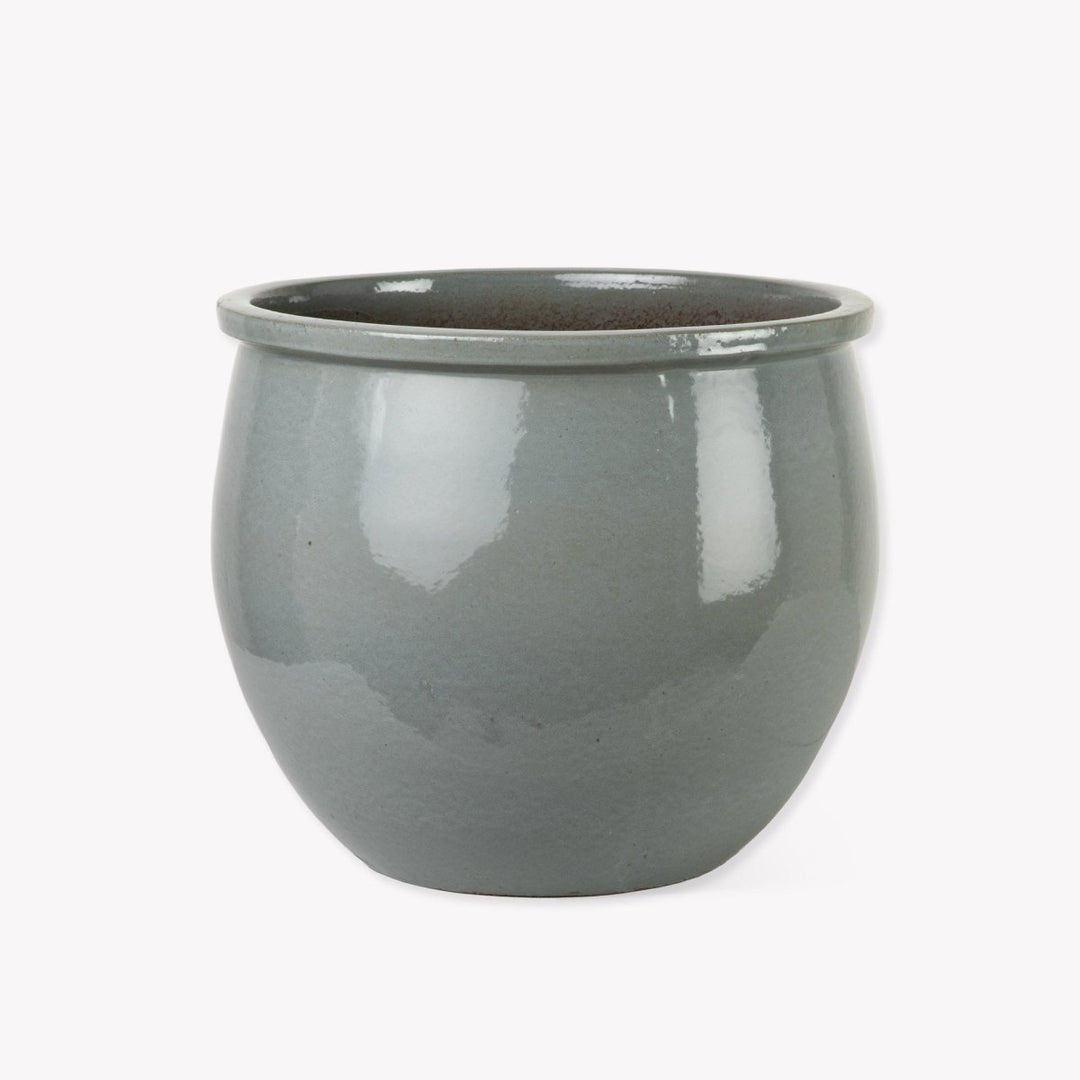 Ettington Ceramic Grey Planter5 - Duck Barn Interiors
