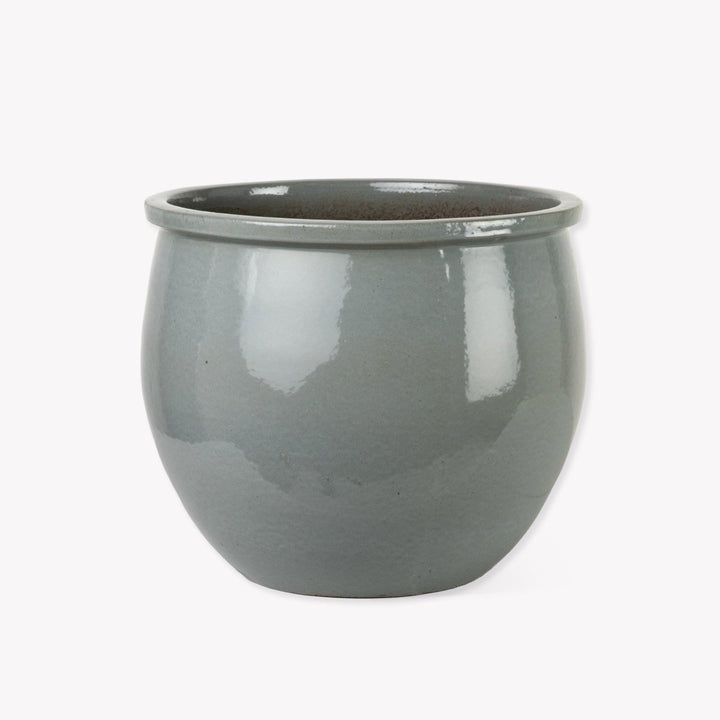 Ettington Ceramic Grey Planter5 - Duck Barn Interiors