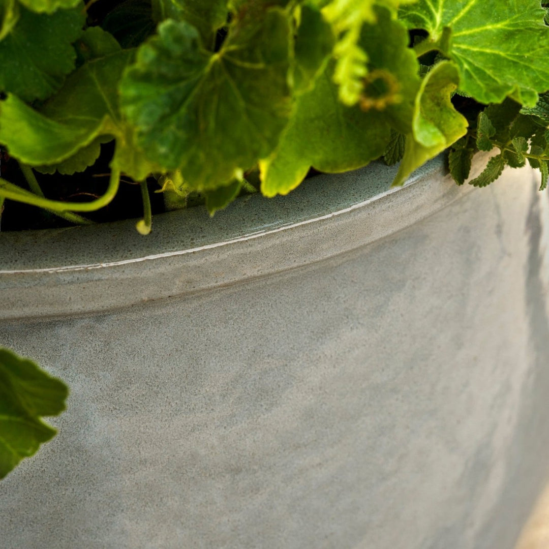 Ettington Ceramic Grey Planter3 - Duck Barn Interiors
