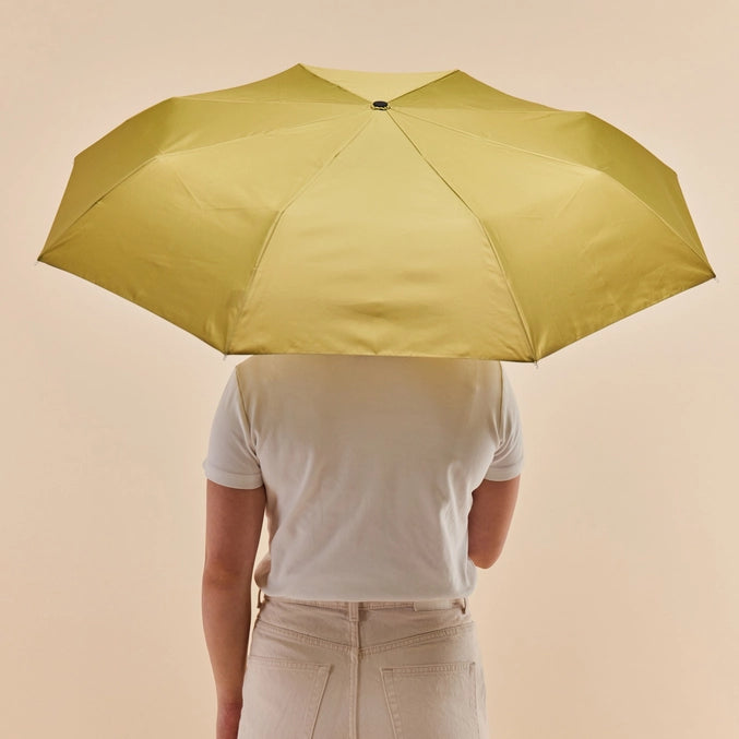 Olive Compact Eco-Friendly Duck Umbrella