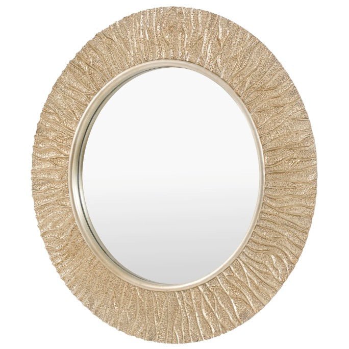 Falia Round Mirror - Gold4 - Duck Barn Interiors