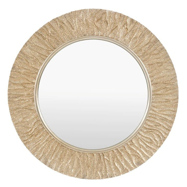 Falia Round Mirror - Gold8 - Duck Barn Interiors