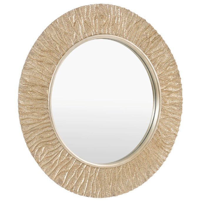 Falia Round Mirror - Gold5 - Duck Barn Interiors