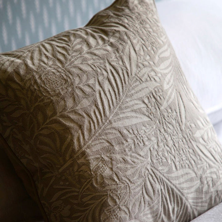 Fallow Leaf Woven Cushion - Natural6 - Duck Barn Interiors