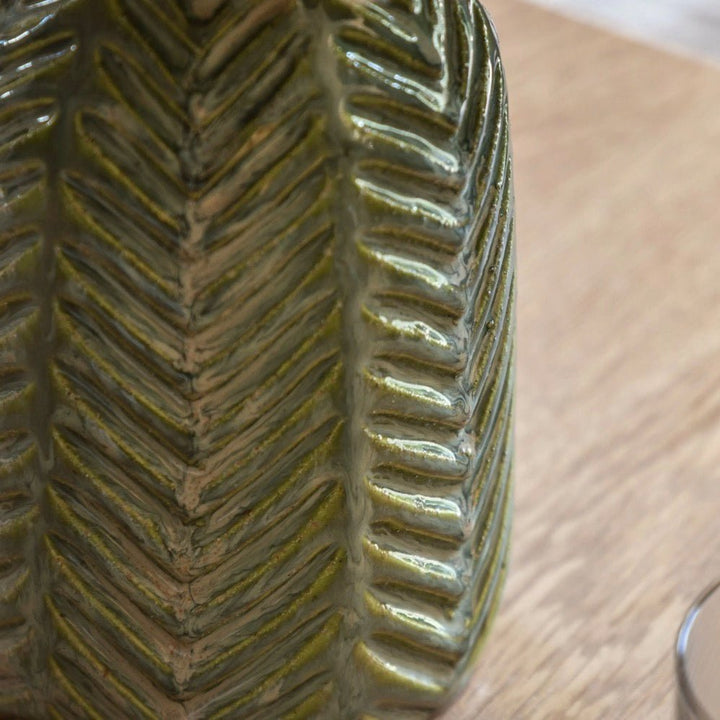 Faux Hydrangea Ceramic Vase Arrangement3 - Duck Barn Interiors