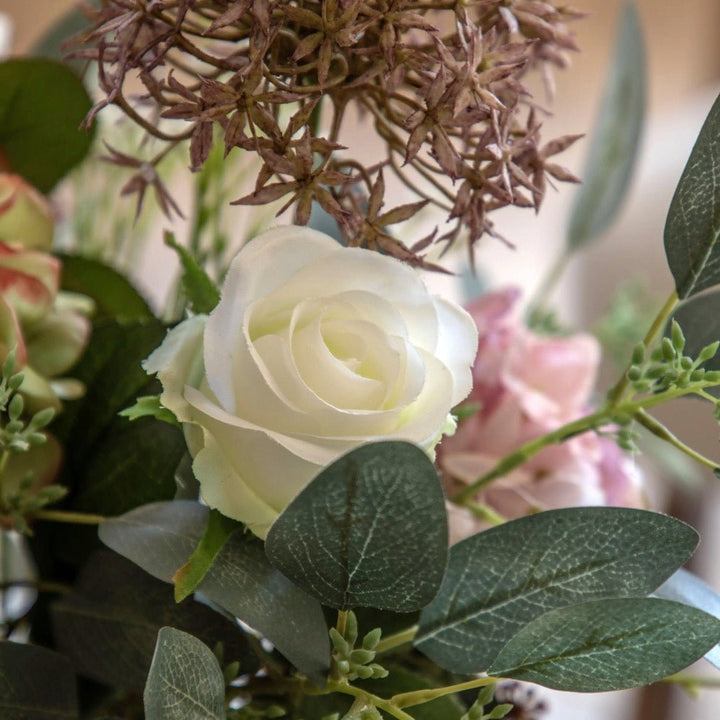 Faux Hydrangea Ceramic Vase Arrangement4 - Duck Barn Interiors