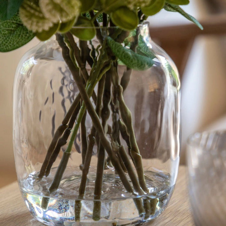 Faux Rose Eucalyptus Vase Arrangement4 - Duck Barn Interiors