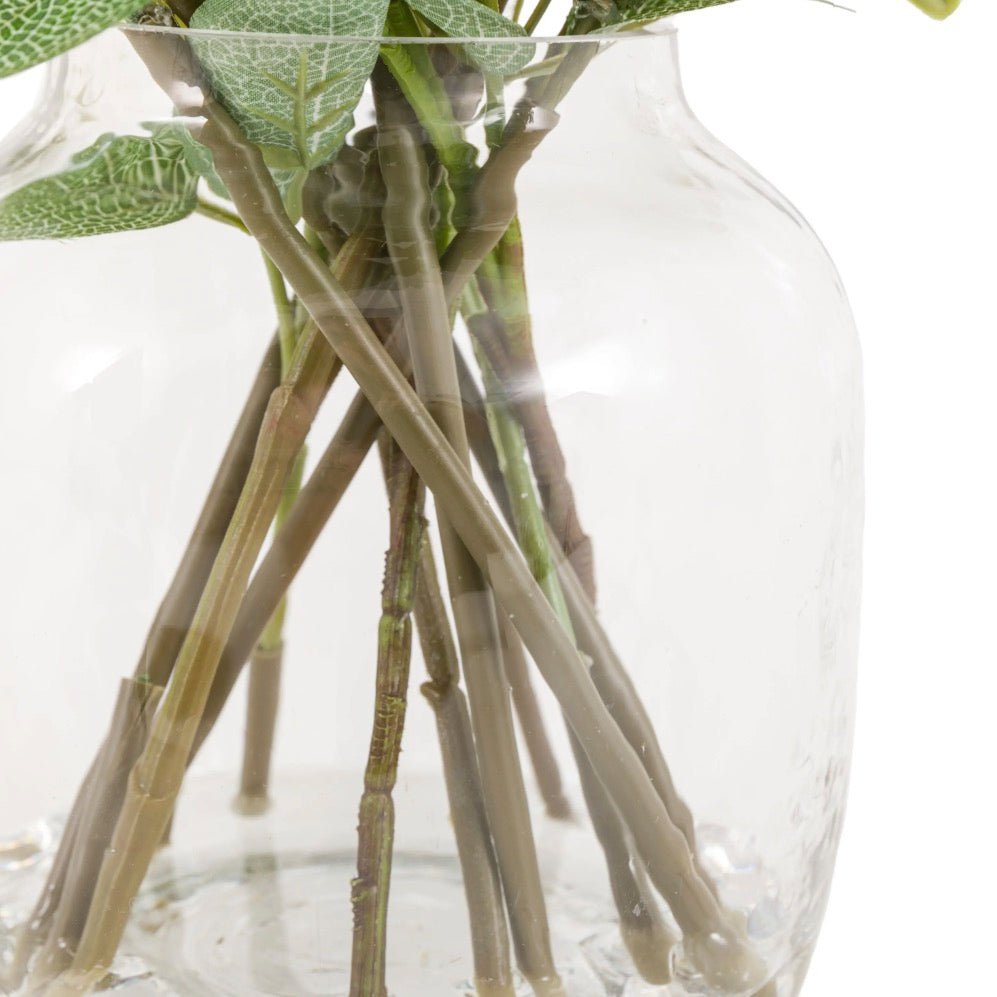 Faux Rose Eucalyptus Vase Arrangement9 - Duck Barn Interiors