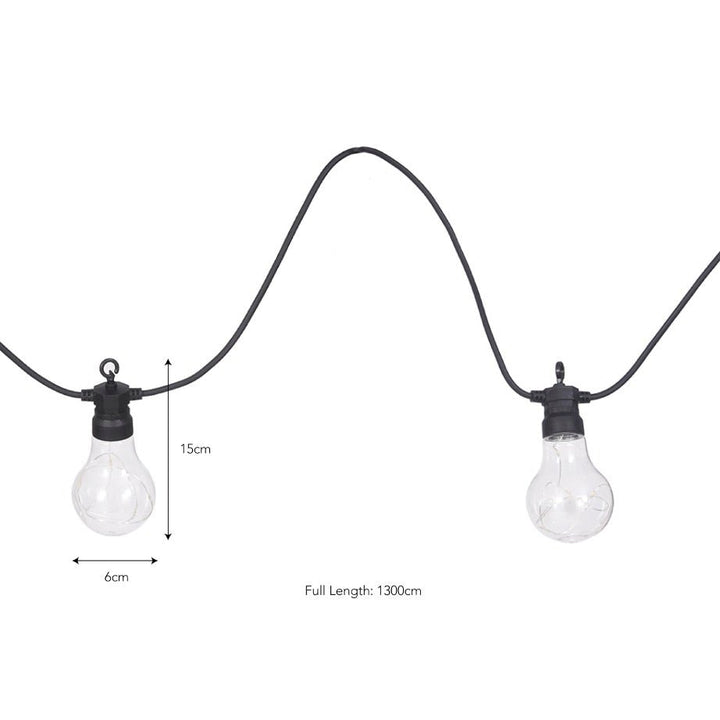 Festoon Classic Lights - Extendable - Black4 - Duck Barn Interiors