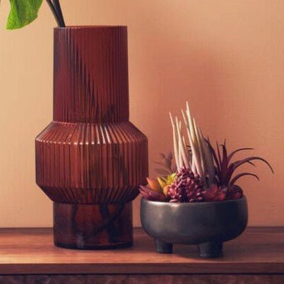 Fiori Mixed Succulents In Grey Ceramic Pot6 - Duck Barn Interiors