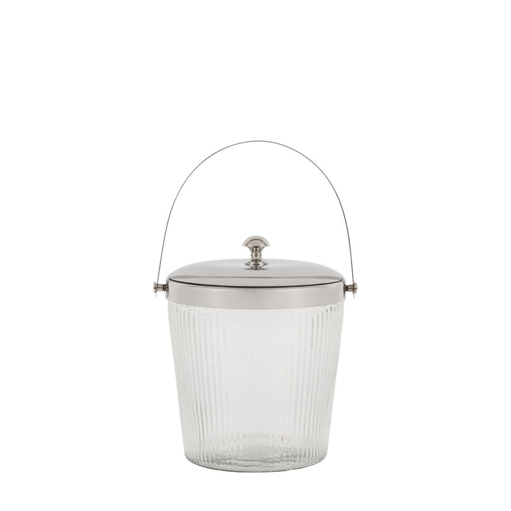 Fluted Glass Ice Bucket7 - Duck Barn Interiors
