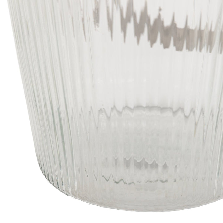 Fluted Glass Ice Bucket6 - Duck Barn Interiors