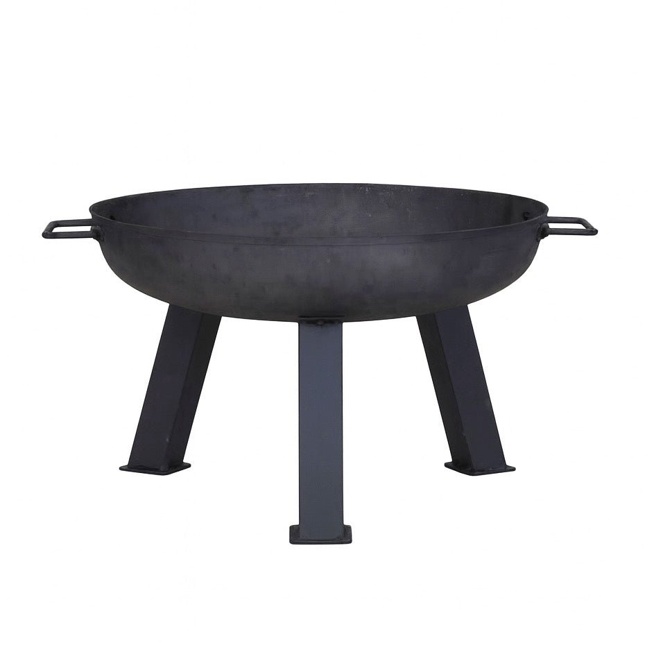 Foscot Raw Metal Fire Pit - Small1 - Duck Barn Interiors