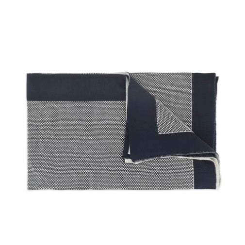 Framlington Throw - Ink Blue1 - Duck Barn Interiors