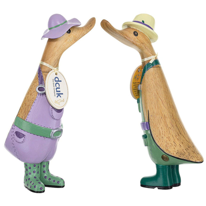 Gardener Duckling in Welly Boots - Green4 - Duck Barn Interiors