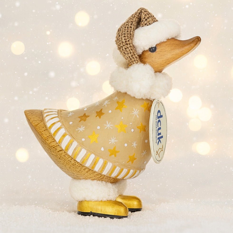Gilded Caramel Jumper Ducky - Gold Stars4 - Duck Barn Interiors